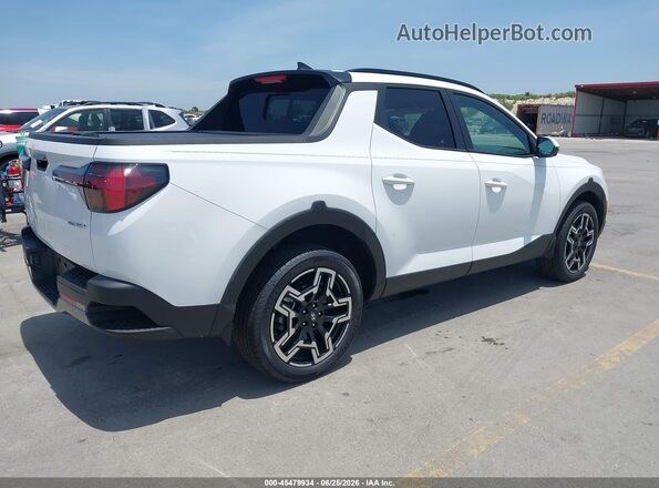 5NTJEDDF2SH131739 2025 HYUNDAI SANTA CRUZ White Задня права чверть