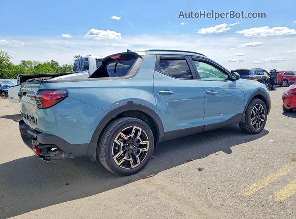5NTJEDDF6SH152139 2025 HYUNDAI SANTA Blue Trasero derecho