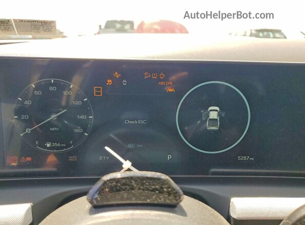 5NTJEDDF6SH152139 2025 HYUNDAI SANTA Blue Vista del cuadro de instrumentos
