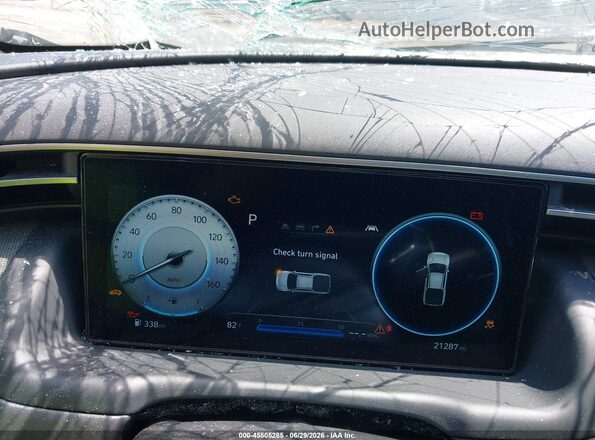 5NTJEDDF7RH107852 2024 HYUNDAI SANTA CRUZ Gray Vista de los asientos traseros