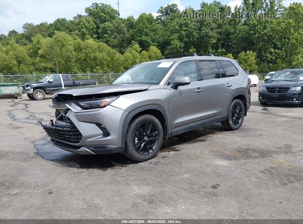 5TDAAAA50SS033937 2025 TOYOTA GRAND HIGHLANDER Серый Передняя левая четверть