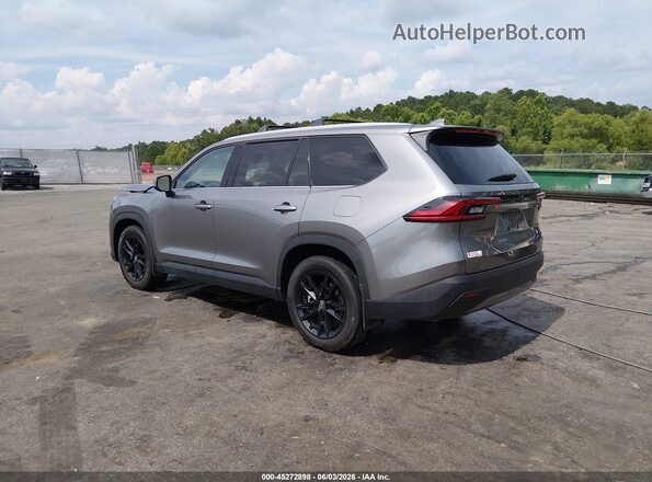 5TDAAAA50SS033937 2025 TOYOTA GRAND HIGHLANDER Серый Задняя левая четверть