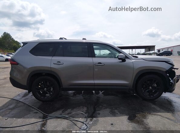 5TDAAAA50SS033937 2025 TOYOTA GRAND HIGHLANDER Серый Вид задней части салона
