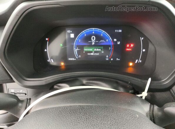 5TDAAAA56RS017526 2024 TOYOTA GRAND Black Vista del cuadro de instrumentos
