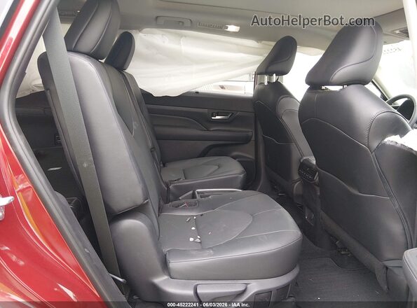 5TDAAAA56SS033540 2025 TOYOTA GRAND HIGHLANDER Красный Вид наклейки с VIN-кодом