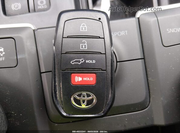 5TDAAAA56SS033540 2025 TOYOTA GRAND HIGHLANDER Красный Вид панели приборов