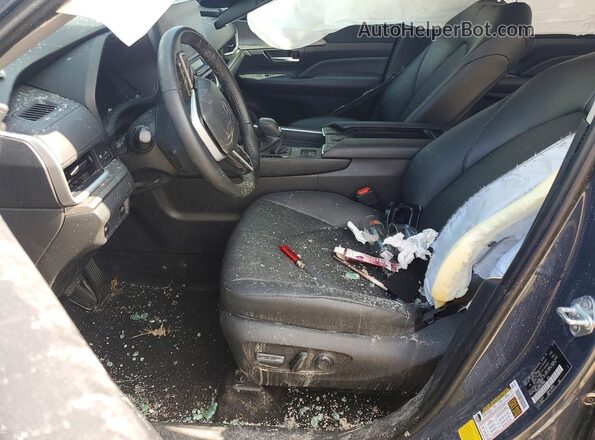5TDAAAA57SS026080 2025 TOYOTA GRAND Blue Widok wnętrza z przodu