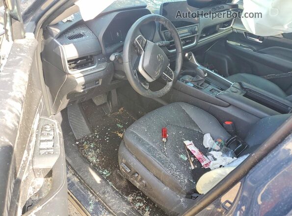 5TDAAAA57SS026080 2025 TOYOTA GRAND Blue Widok deski rozdzielczej