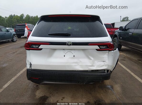 5TDAAAA57SS033062 2025 TOYOTA GRAND HIGHLANDER White 