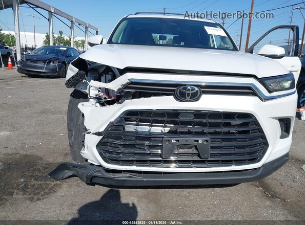 5TDAAAA58SS025133 2025 TOYOTA GRAND HIGHLANDER White Front view