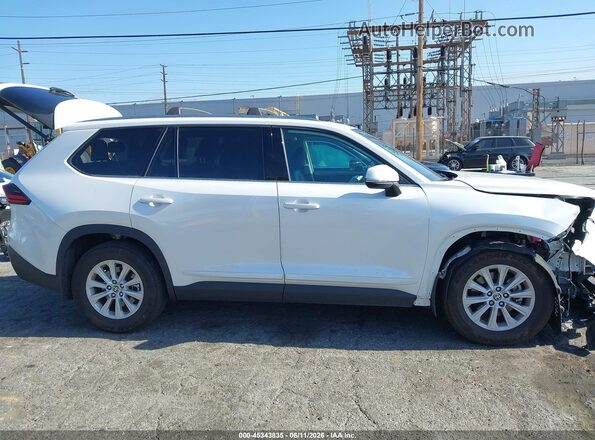 5TDAAAA58SS025133 2025 TOYOTA GRAND HIGHLANDER White 360 interior view