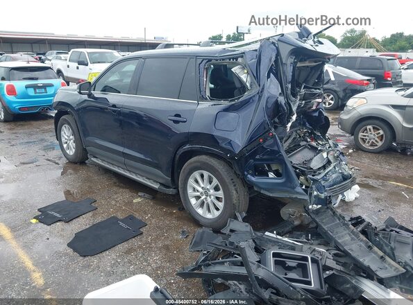 5TDAAAA58SS035449 2025 TOYOTA GRAND HIGHLANDER Blue უკანა მარცხენა