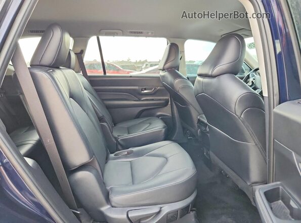 5TDAAAA59RS018024 2024 TOYOTA GRAND Blue Вид задньої частини салону