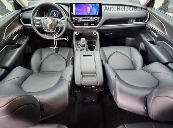5TDAAAA59RS018024 2024 TOYOTA GRAND Blue Вид панелі приладів