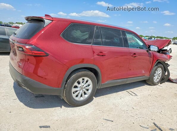 5TDAAAA5XSS029085 2025 TOYOTA GRAND Burgundy Tył prawy