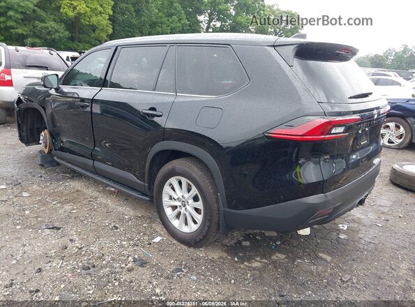 5TDAAAA5XTS039309 2026 TOYOTA GRAND HIGHLANDER Black Rear left
