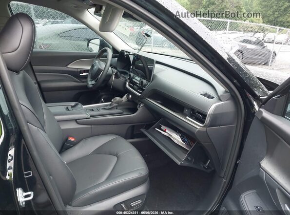 5TDAAAA5XTS039309 2026 TOYOTA GRAND HIGHLANDER Black Front interior view