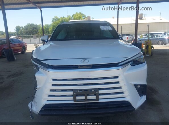 5TDAAAA60SS015771 2025 LEXUS TX 350 White Vista del cuadro de instrumentos