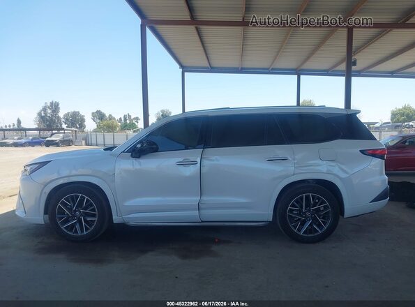5TDAAAA60SS015771 2025 LEXUS TX 350 White Vista interior de 360 grados