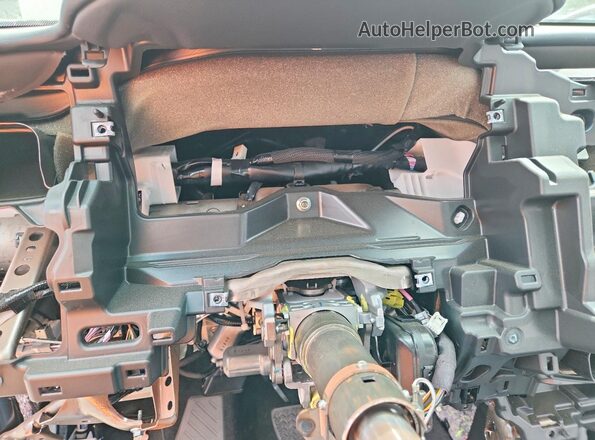 5TDAAAA62SS015531 2025 LEXUS TX Gray Vista del cuadro de instrumentos