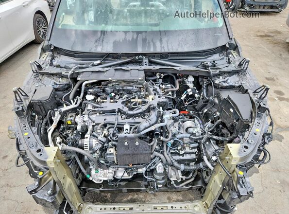 5TDAAAA62SS015531 2025 LEXUS TX Gray Vista del compartimento del motor