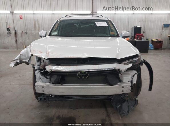 5TDAAAB50SS088399 2025 TOYOTA GRAND HIGHLANDER White Սալոնի հետևի տեսք
