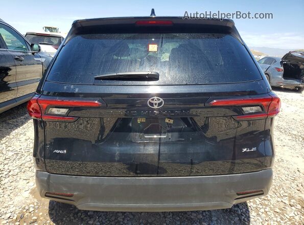 5TDAAAB50SS092307 2025 TOYOTA GRAND Black Вид ззаду