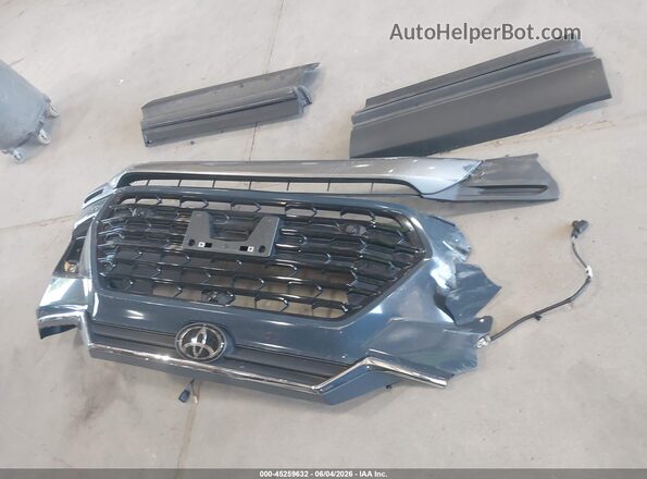 5TDAAAB51RS043885 2024 TOYOTA GRAND HIGHLANDER Gray ხელსაწყოთა პანელის ხედი