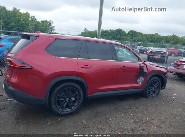 5TDAAAB51SS074527 2025 TOYOTA GRAND HIGHLANDER Red Панорамний вид салону 360°
