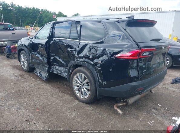 5TDAAAB52RS008207 2024 TOYOTA GRAND HIGHLANDER Black Trasero izquierdo
