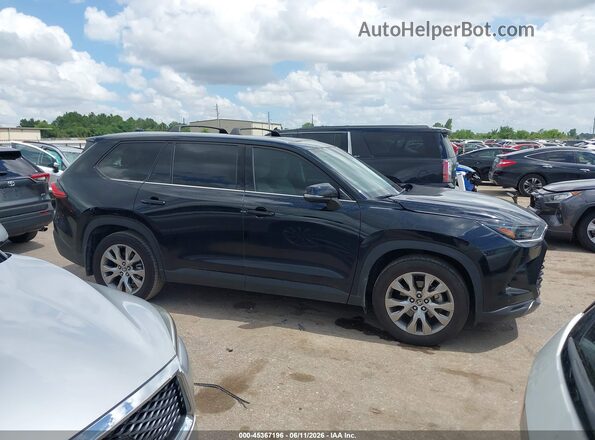 5TDAAAB52RS050862 2024 TOYOTA GRAND HIGHLANDER Черный Вид задней части салона