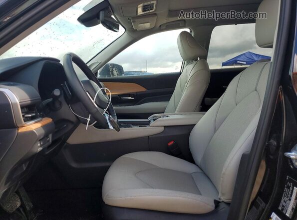 5TDAAAB52SS104067 2025 TOYOTA GRAND Black Вид салону спереду