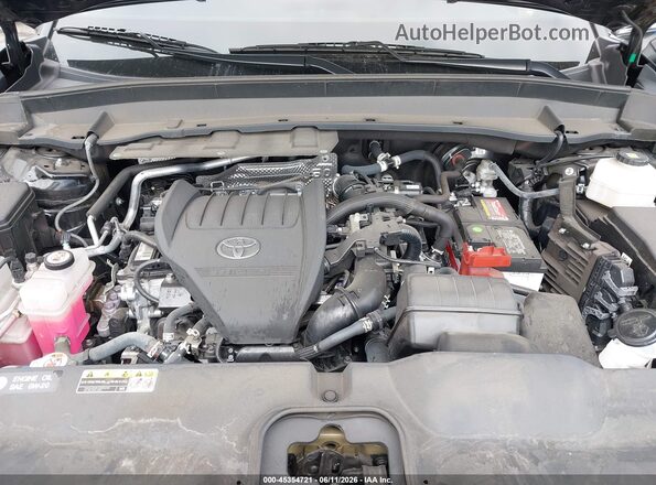 5TDAAAB53RS034850 2024 TOYOTA GRAND HIGHLANDER Black Вид ззаду