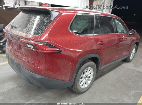 5TDAAAB53RS063202 2024 TOYOTA GRAND HIGHLANDER Red Tył prawy