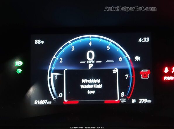 5TDAAAB53RS063202 2024 TOYOTA GRAND HIGHLANDER Red Widok tylnych siedzeń
