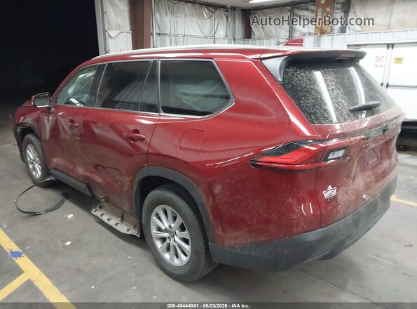 5TDAAAB53RS063202 2024 TOYOTA GRAND HIGHLANDER Red Tył lewy