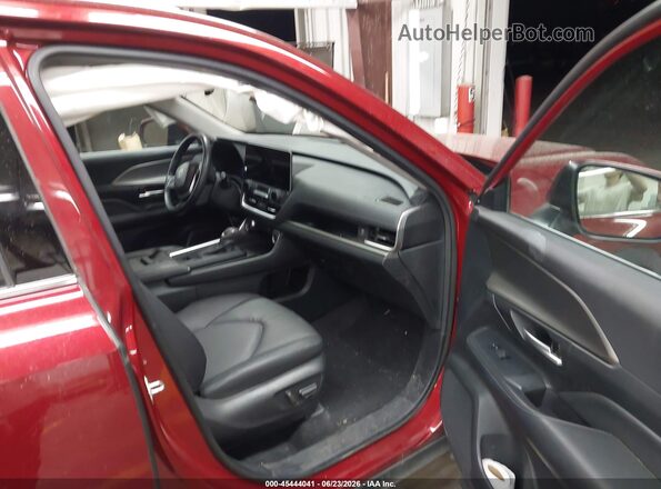 5TDAAAB53RS063202 2024 TOYOTA GRAND HIGHLANDER Red Widok wnętrza z przodu