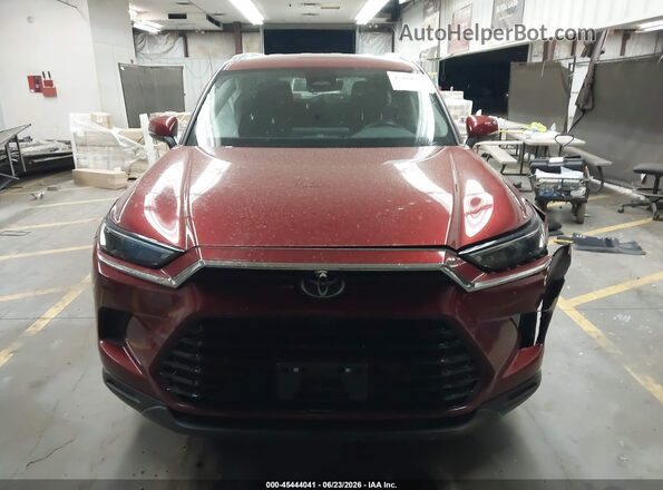 5TDAAAB53RS063202 2024 TOYOTA GRAND HIGHLANDER Red Widok zestawu wskaźników