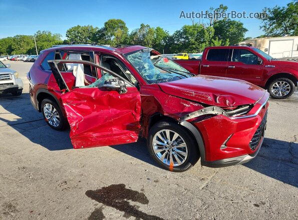 5TDAAAB53SS081446 2025 TOYOTA GRAND Red Առջևի աջ