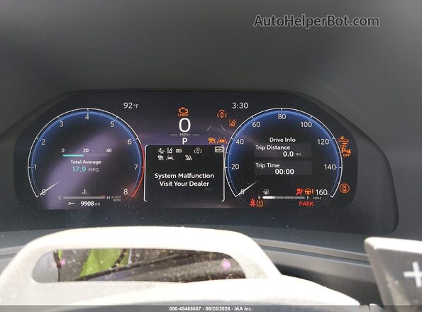 5TDAAAB53TS139749 2026 TOYOTA GRAND HIGHLANDER Gray Вид задніх сидінь