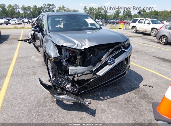 5TDAAAB53TS139749 2026 TOYOTA GRAND HIGHLANDER Gray Вид спереду