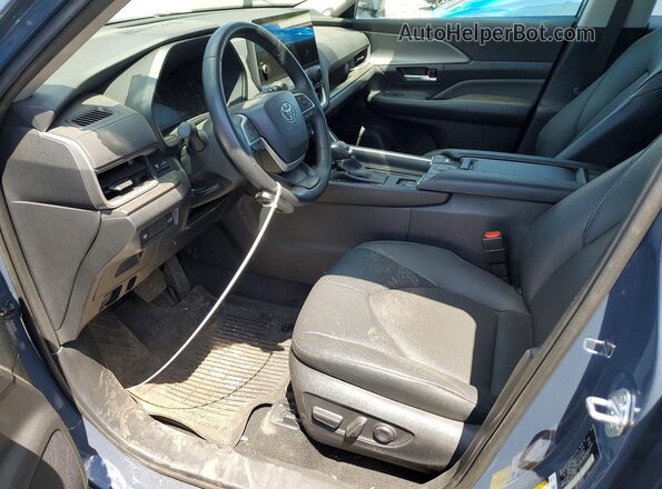 5TDAAAB54RS009990 2024 TOYOTA GRAND Blue Front interior view