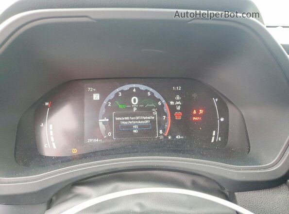 5TDAAAB54RS056419 2024 TOYOTA GRAND Blue Սարքավորումների վահանակի տեսք