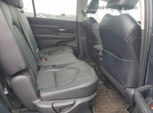 5TDAAAB54RS056419 2024 TOYOTA GRAND Blue Սալոնի հետևի տեսք