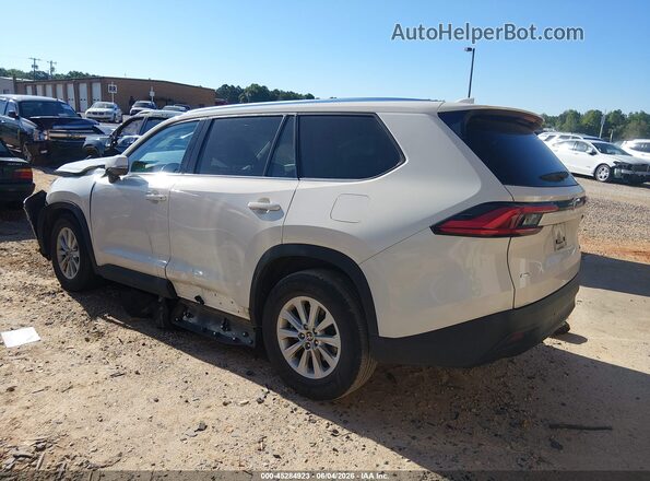 5TDAAAB55RS033781 2024 TOYOTA GRAND HIGHLANDER Белый Задняя левая четверть