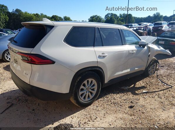 5TDAAAB55RS033781 2024 TOYOTA GRAND HIGHLANDER Белый Задняя правая четверть