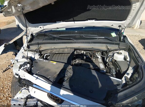 5TDAAAB55RS033781 2024 TOYOTA GRAND HIGHLANDER Белый Вид сзади