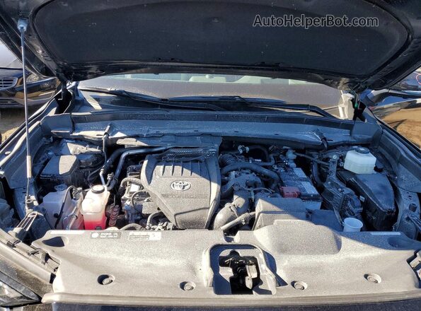 5TDAAAB55SS100952 2025 TOYOTA GRAND Черный Вид задней части салона