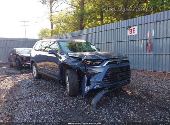 5TDAAAB55TS133483 2026 TOYOTA GRAND HIGHLANDER Blue Widok z przodu