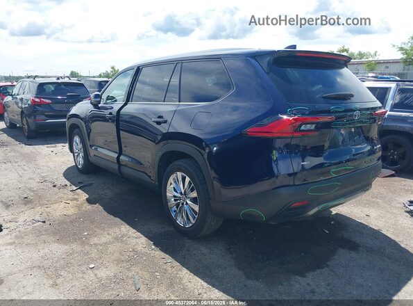5TDAAAB56RS060083 2024 TOYOTA GRAND HIGHLANDER Blue უკანა მარცხენა